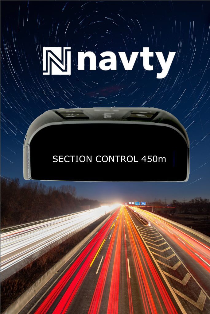 NAVTY P1 Section control warnung